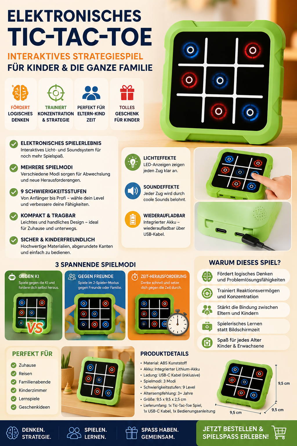Tic Tac Toe Spiel