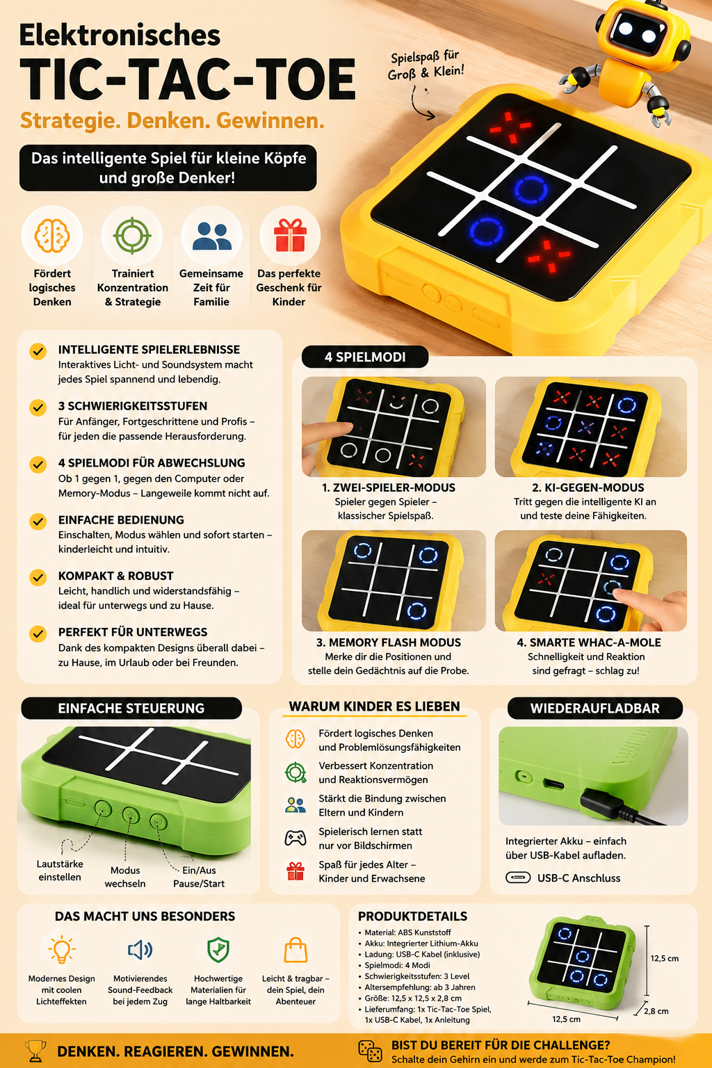Tic Tac Toe Spiel