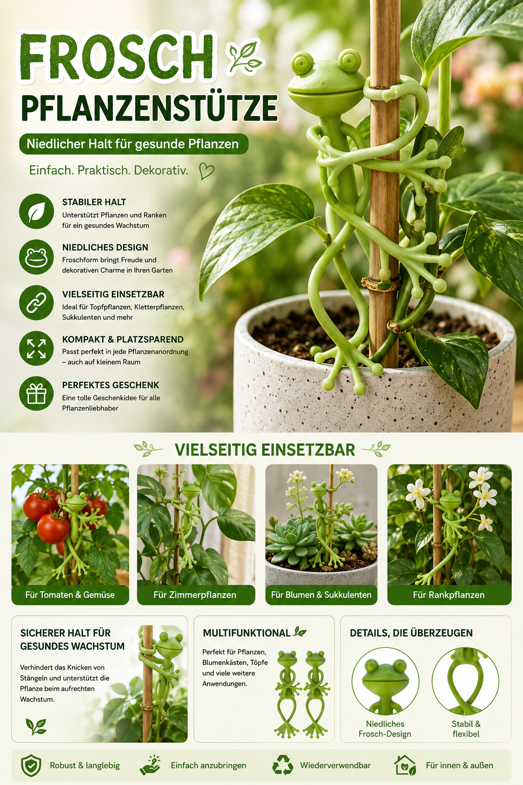 Pflanzenstütze