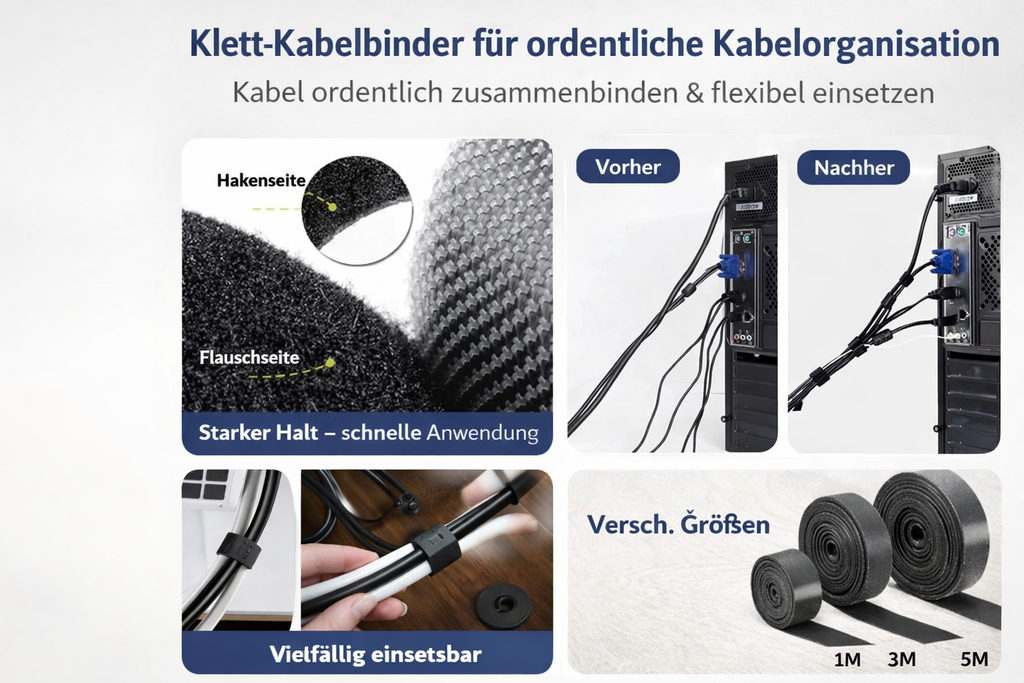 Fascette in velcro