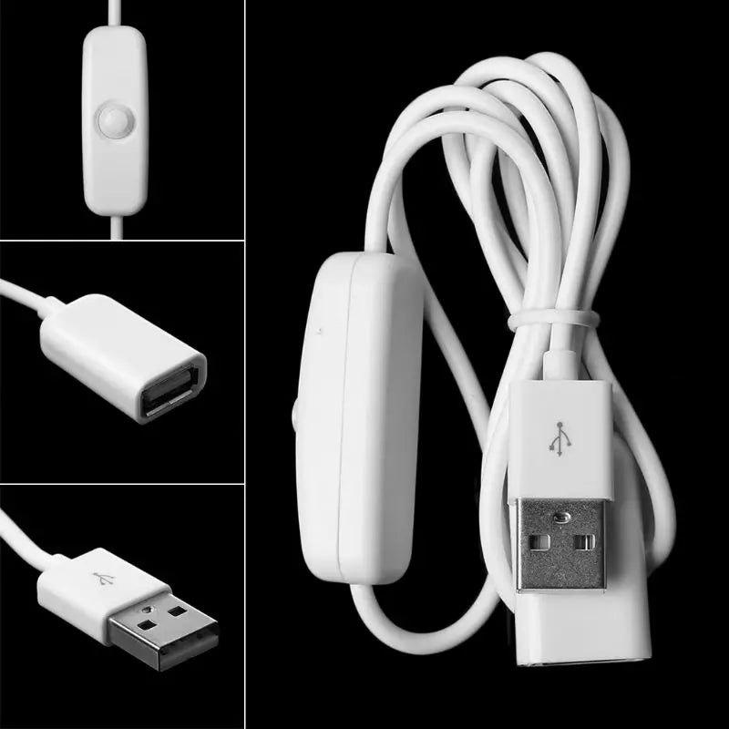 Cavo di prolunga USB con interruttore ON/OFF