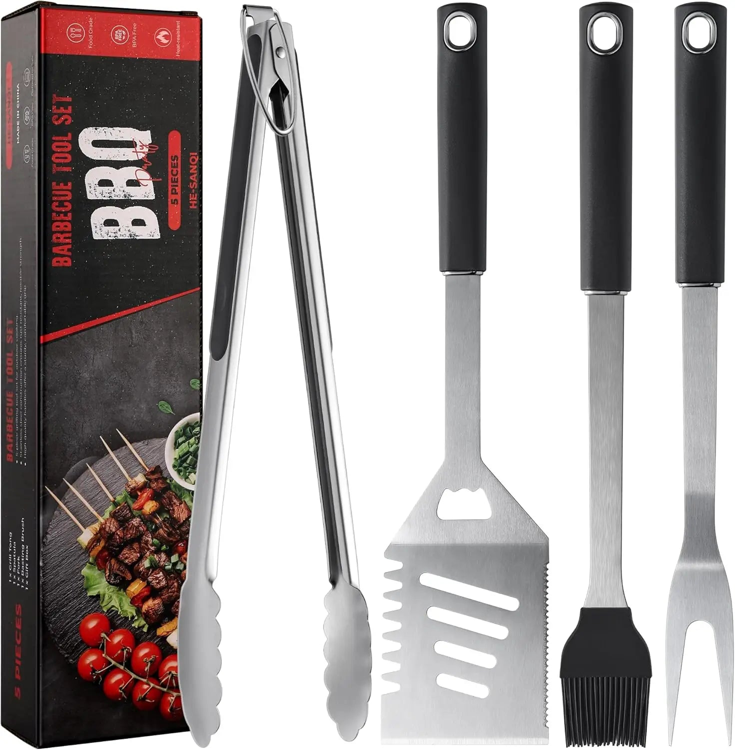 Premium Grillbesteck Set