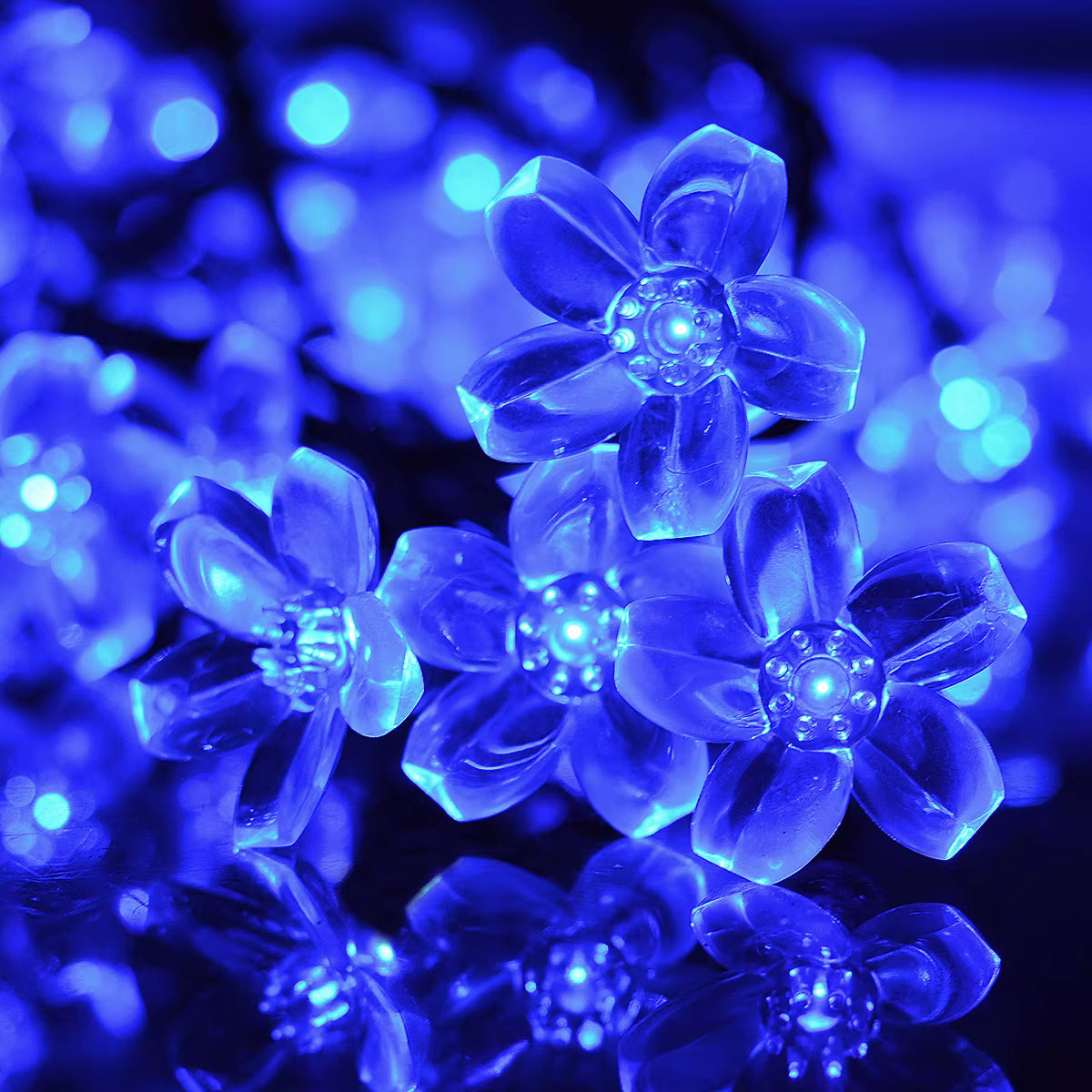 Solar Lotusblumen-Lichterkette