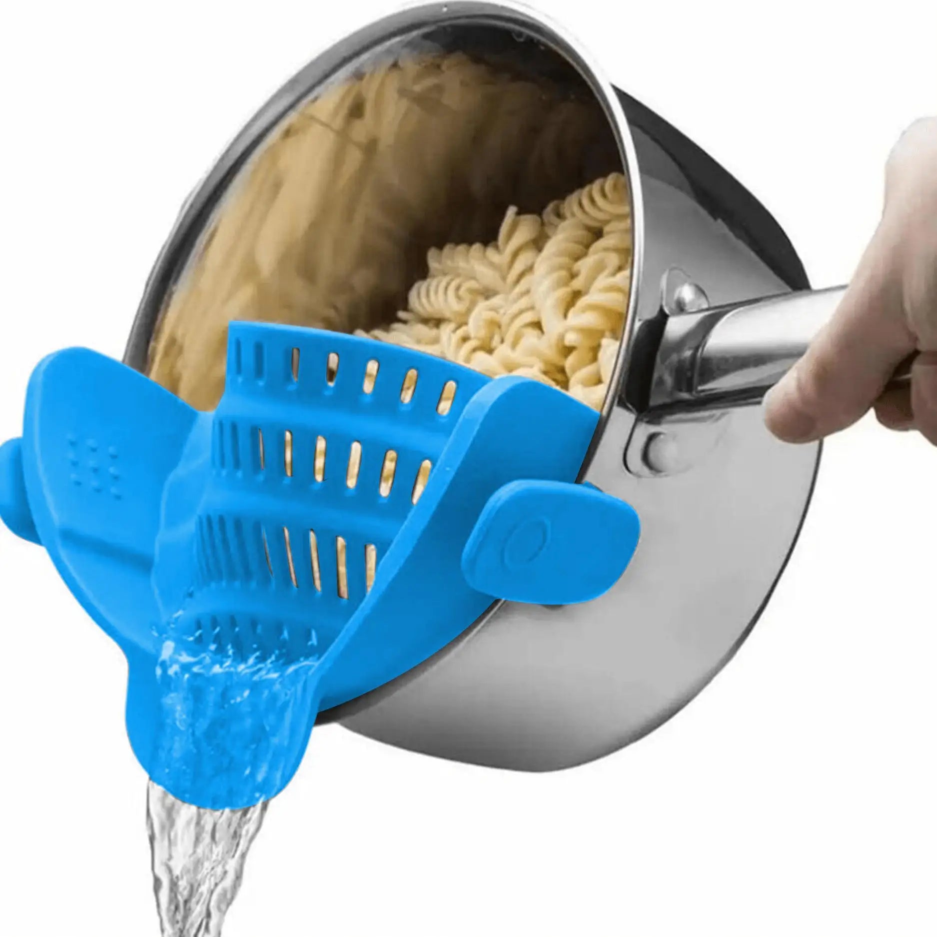 Verstellbares Clip-Sieb zum Kochen