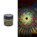 LED Solar - Wandleuchte Mandala